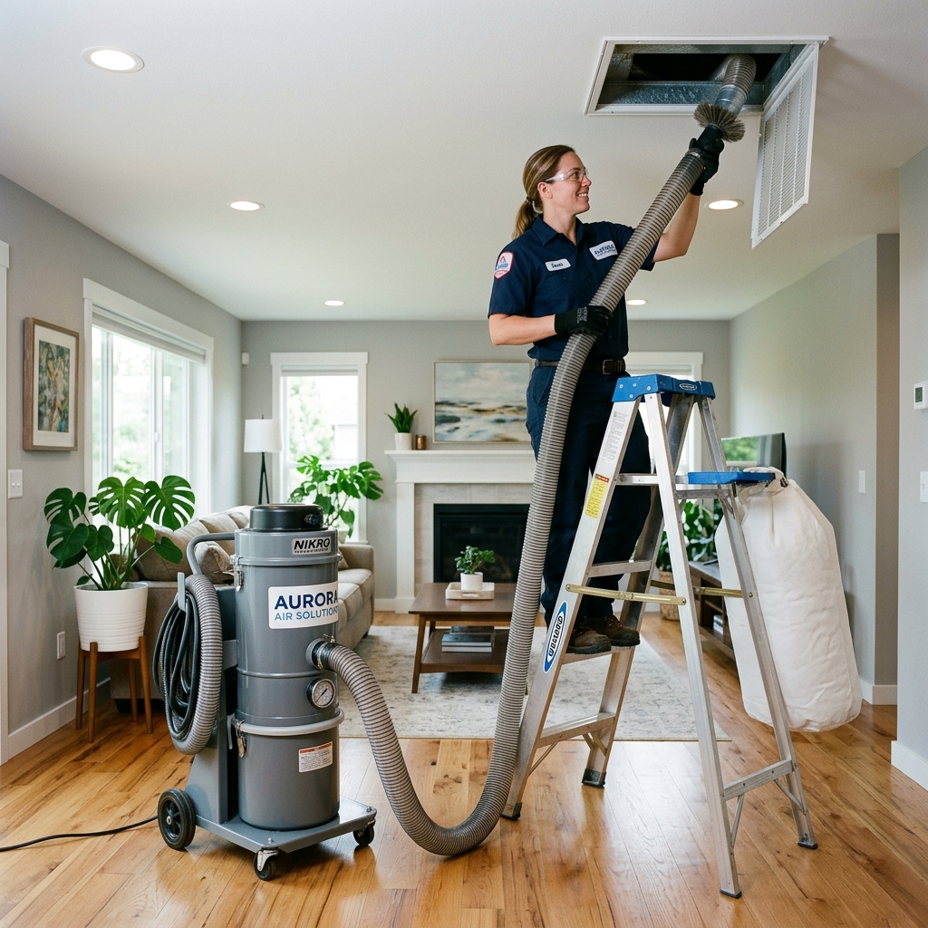 Air Duct Cleaning Operation